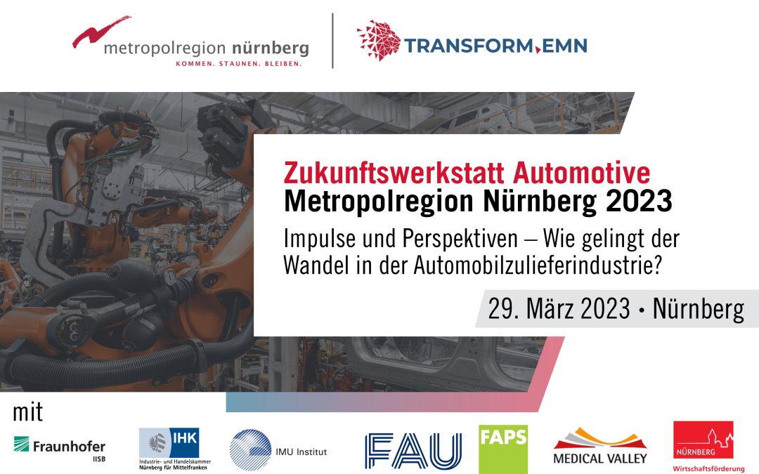 Zukunftswerkstatt Automotive Metropolregion Nürnberg 2023